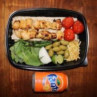 خوراک جوجه کباب زعفرانی